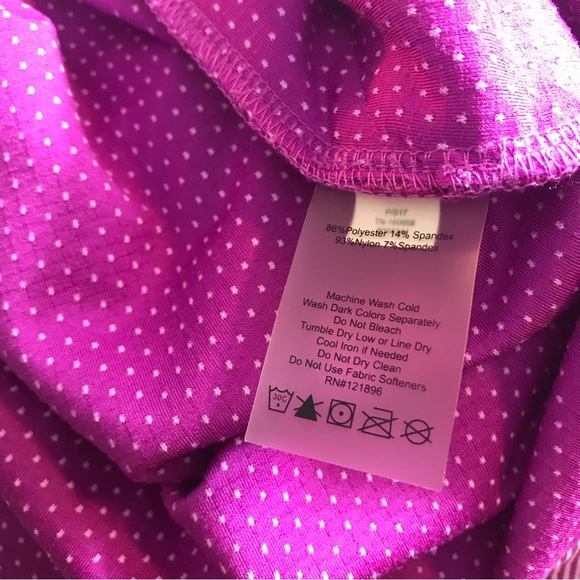 Title Nine Laylis Small Fuchsia Dot Stripe Go Cowl Neck Zip Pocket Tunic Dress‎ - Picture 10 of 10